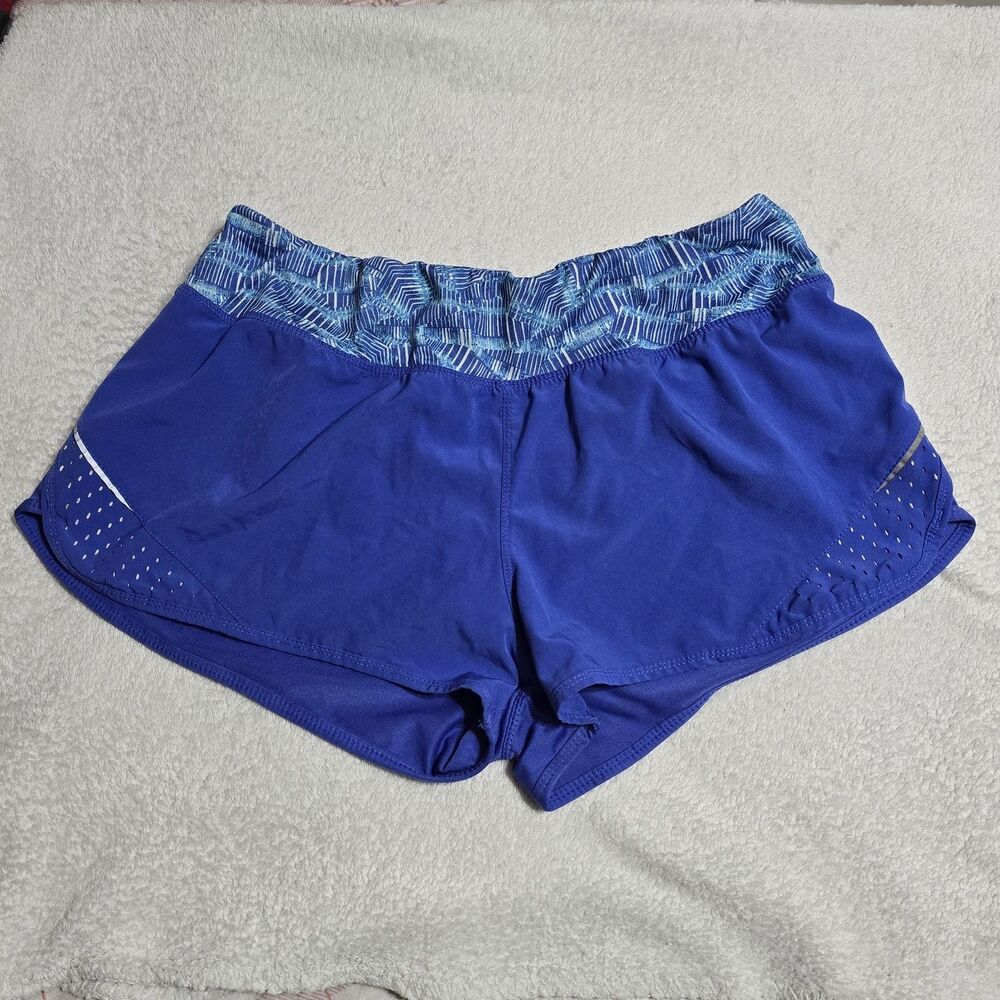 Champion 66 Duo Dry Women's Sz Large Blue Athletic Running Shorts
